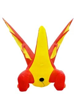 6FT Tall Large Fire Dragon Inflatable Decoration -Halloween Decoration Store 6ft tall large fire dragon inflatable decoration alt 3