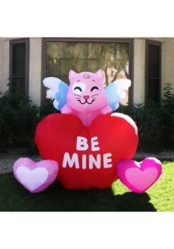 Large Kitty Angel 6 Foot Tall Inflatable Decoration