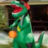 Inflatable 7 Foot Pirate Dinosaur Decoration