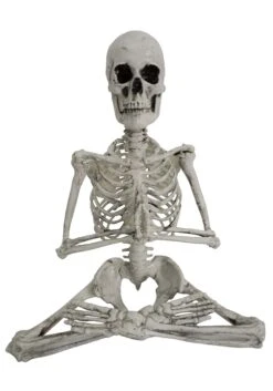7-Inch Yoga Skeleton Decoration