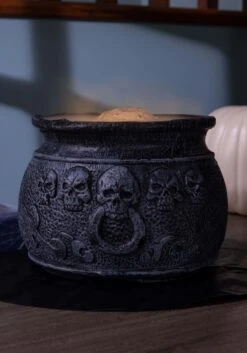 7 Inch Misting Cauldron Halloween Decoration -Halloween Decoration Store 7 misting cauldron alt 3