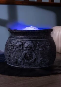 7 Inch Misting Cauldron Halloween Decoration -Halloween Decoration Store 7 misting cauldron alt 4