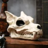 7" Wolf Skull