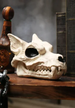 7" Wolf Skull