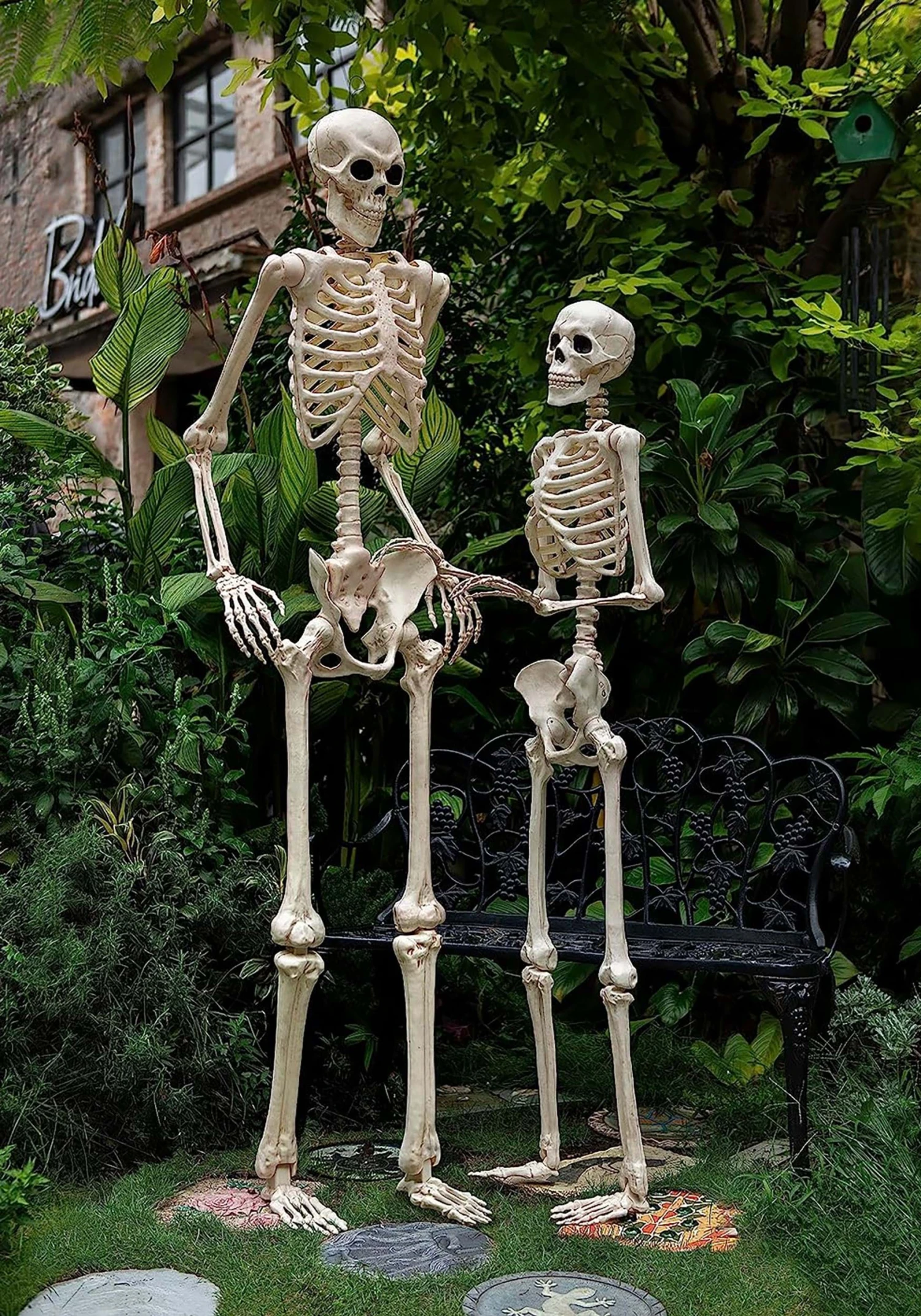 74-Inch Skeleton Halloween Decoration 3 74-Inch Skeleton Halloween Decoration - Image 3