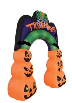 7' Tall Large Pumpkin Arch Inflatable Decoration 10 7' Tall Large Pumpkin Arch Inflatable Decoration -Halloween Decoration Store 7ft tall large pumpkin arch inflatable decoration alt 2