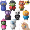 8 Piece Set Halloween Slow Rising Squishy Figures