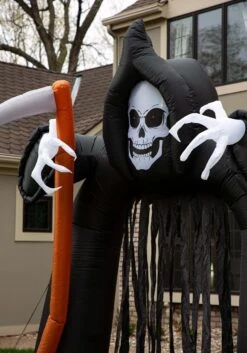 9.6FT Inflatable Reaper Death Archway Halloween Decoration -Halloween Decoration Store 96ft inflatable reaper death arch alt 2