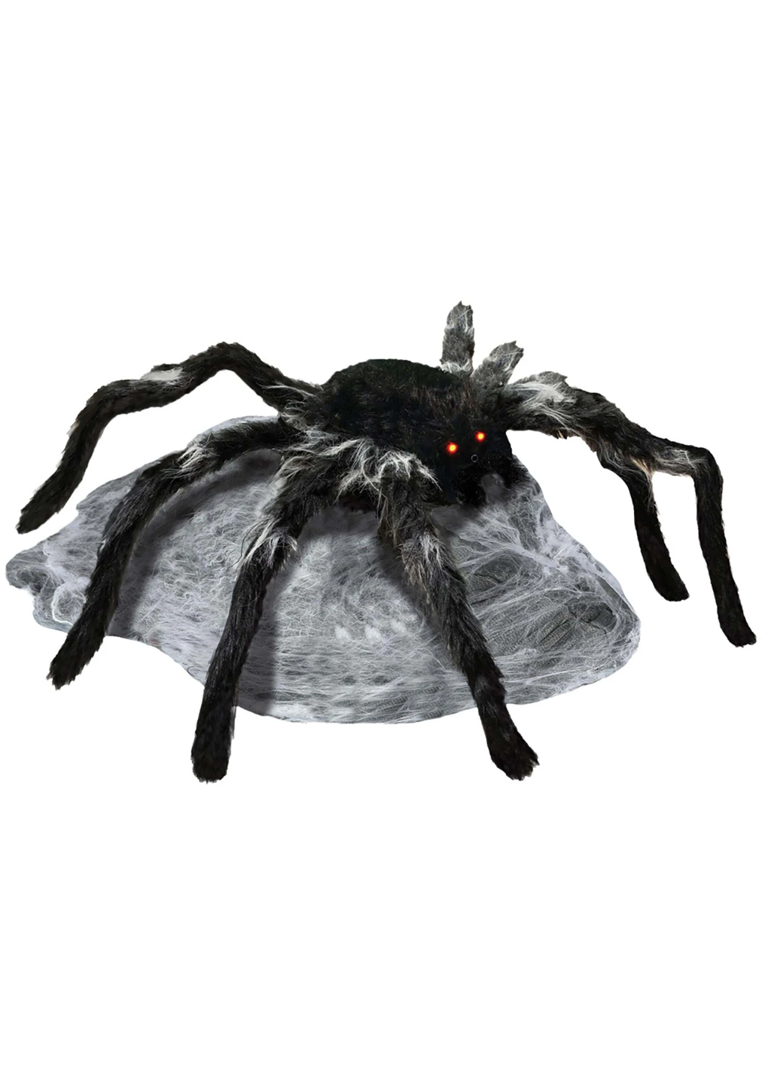 Animated Black Jumping Spider Halloween Decoration 2 Animated Black Jumping Spider Halloween Decoration - Image 2