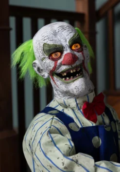 Tug Of War Animated Clown Prop -Halloween Decoration Store animated clown tug of war prop alt 6