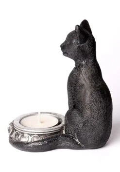 Decorative Black Cat Tea Light Holder 6 Decorative Black Cat Tea Light Holder -Halloween Decoration Store black cat t light holder alt 2