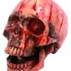 Bloody Resin Skull Prop Decoration