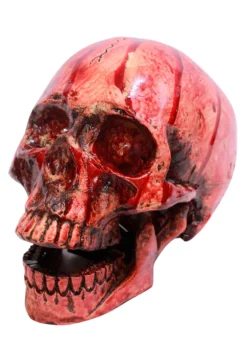 Bloody Resin Skull Prop Decoration