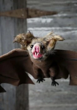 3 Pack Brown Prop Bats -Halloween Decoration Store brown bat 3 pack alt 2