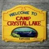 Camp Crystal Lake Sign