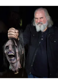 Beheaded Severed Corpse Head Prop -Halloween Decoration Store corpse beheaded severed head prop alt 5