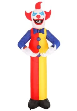 Creepy Clown Inflatable Halloween Decoration -Halloween Decoration Store creepy clown inflatable decoration alt 2