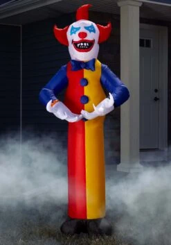 Creepy Clown Inflatable Halloween Decoration
