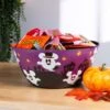 Disney Mickey Ghost Black Bamboo Tossed Salad Bowl
