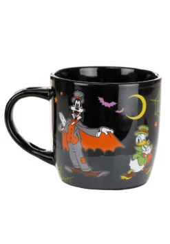 Happy Halloween Black Stirrer Mickey Disney Mug -Halloween Decoration Store disney mickey happy halloween black stirrer mug alt 5