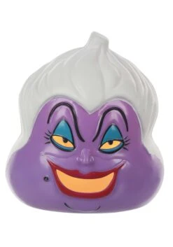 Disney Ursula 3-Inch Light Up Pumpkin Decoration -Halloween Decoration Store disney ursula 3 light up pumpkin alt 3