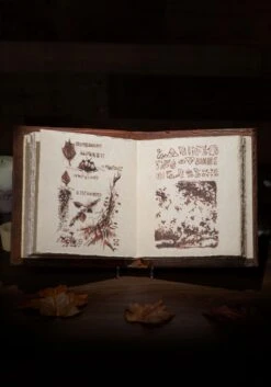 TRICK OR TREAT STUDIOS Evil Dead 2 Necronomicon Prop Book With Pages -Halloween Decoration Store evil dead 2 necronomicon prop with pages alt 2