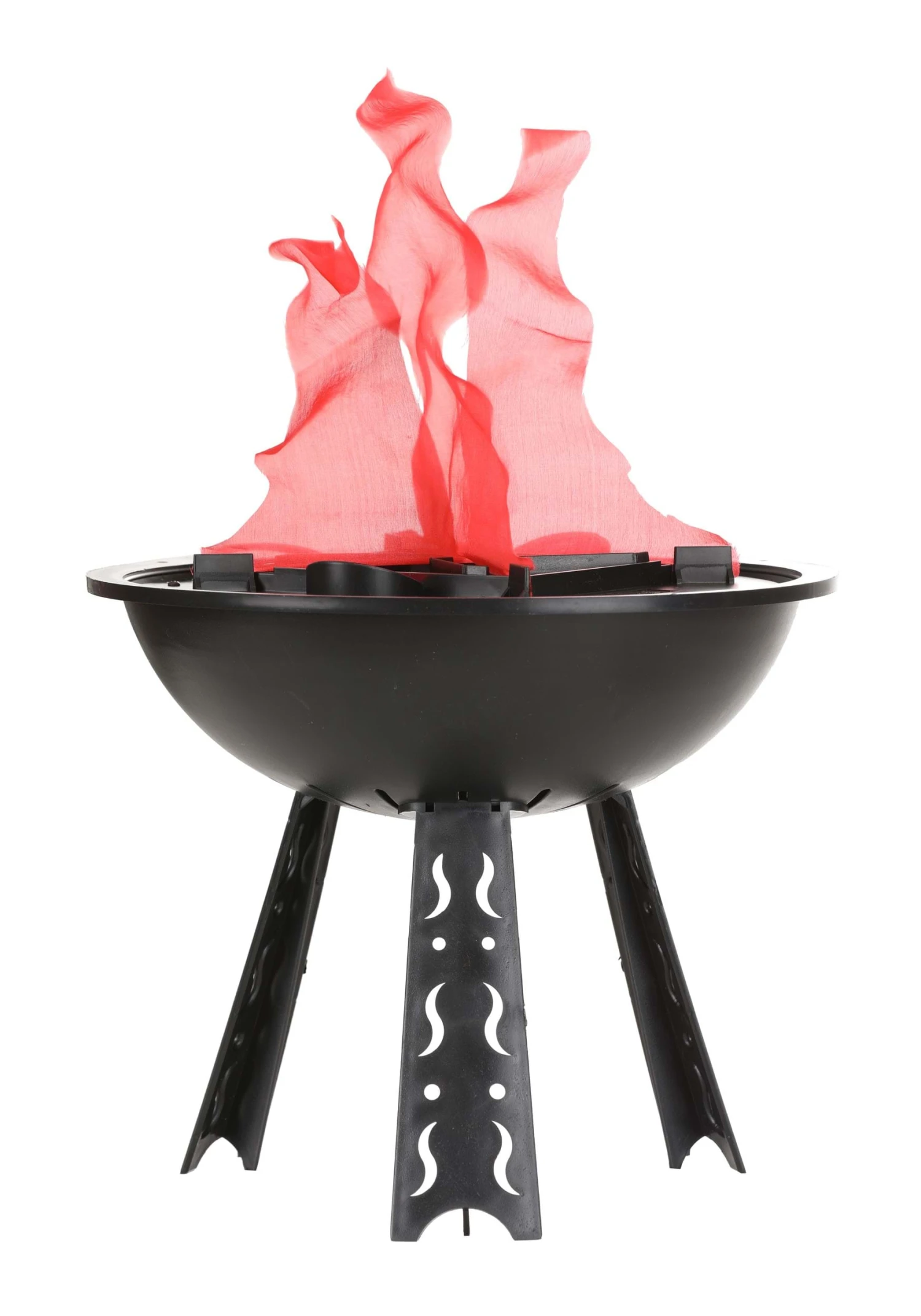 Faux Fire Cauldron Halloween Decoration 2 Faux Fire Cauldron Halloween Decoration - Image 2