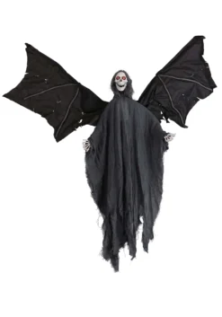 Animated Flying Reaper Decoration -Halloween Decoration Store flying animated reaper alt 4