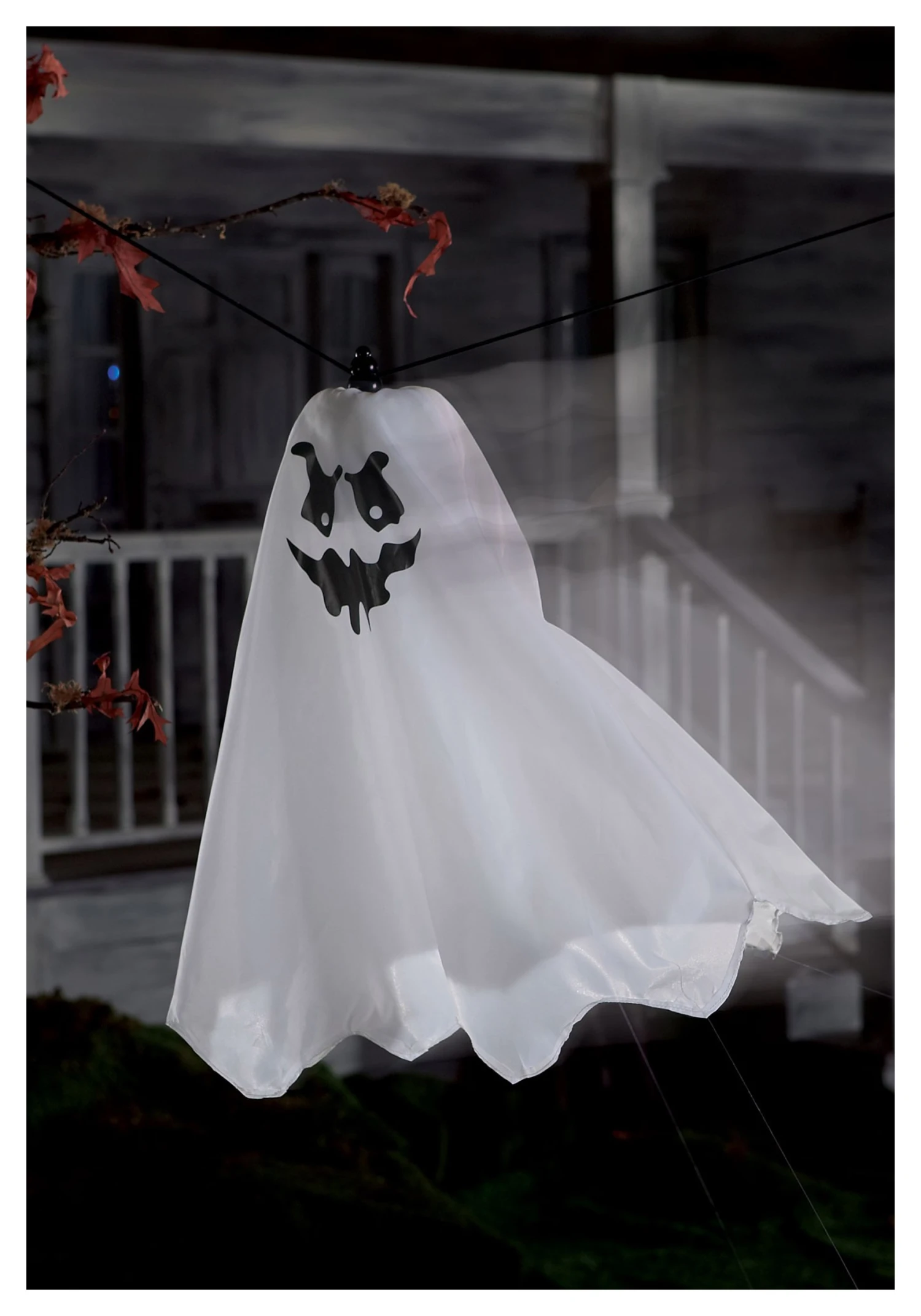 Fun World Flying Ghost Decoration 1 Fun World Flying Ghost Decoration