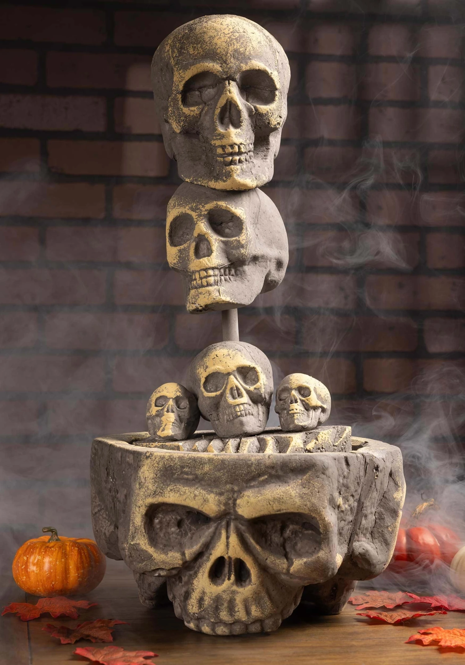 Foam Skull Pillar Decoration 1 Foam Skull Pillar Decoration