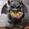 Gargoyle Candy Bowl Halloween Decoration