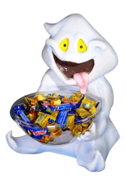 Ghost Figure Candy Bowl Holder Decoration