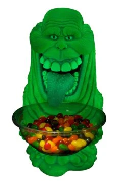 Ghostbusters Glow In The Dark Slimer Candy Bowl -Halloween Decoration Store ghostbusters glow in the dark slimer candy bowl alt 1