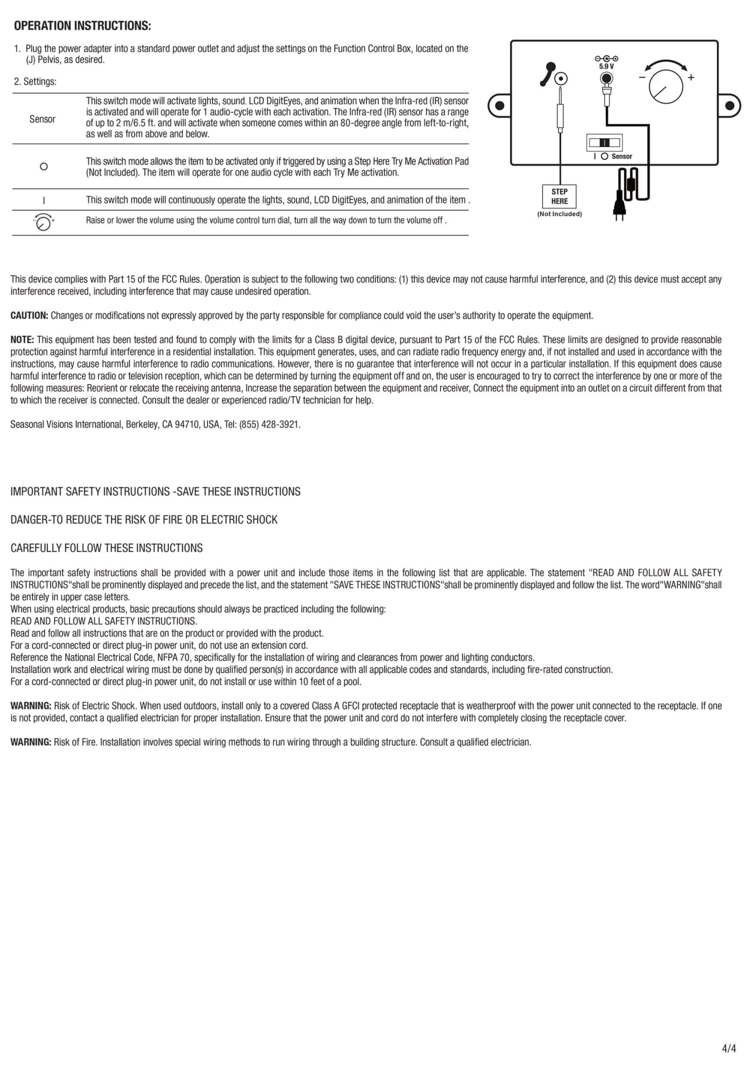 Giant 8 Foot Animated Skeleton Decoration 10 Giant 8 Foot Animated Skeleton Decoration - Image 10