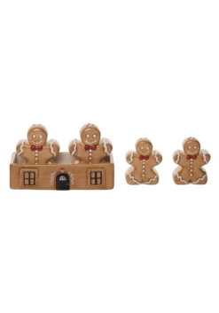 Salt & Pepper Gingerbread Shaker Set