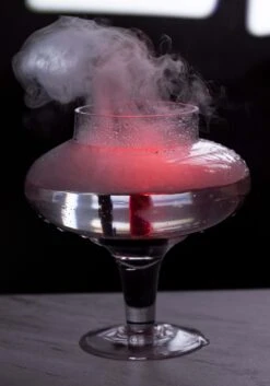 LED Glowing Mist Maker Decoration -Halloween Decoration Store glowing led mist maker alt 4