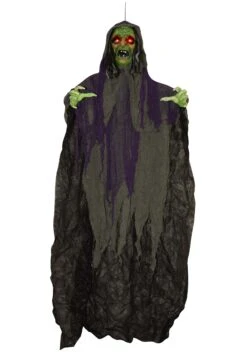 Hanging 6 Foot Shaking Witch