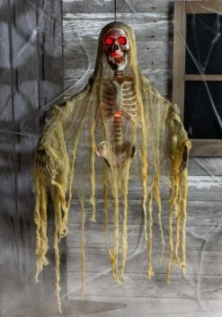 Hanging Red Eye Skeleton