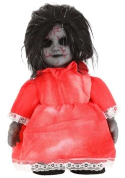 Scary Haunted Heather Doll Decoration 6 Scary Haunted Heather Doll Decoration -Halloween Decoration Store haunted heather scary doll decoration alt 2
