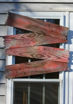 Fun World Blood Stained Haunted Window Boards