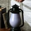 Hidden Ghost Face Light Up Lantern Halloween Decoration