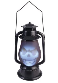 Hidden Ghost Face Light Up Lantern Halloween Decoration -Halloween Decoration Store hidden ghost face light up lantern prop alt 4