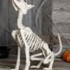 Howl At The Moon Skeleton Dog 27" Halloween Prop