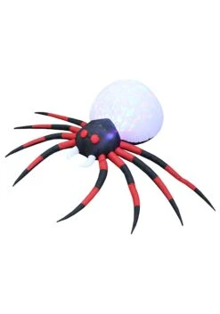 Inflatable 4 Foot Projection Kaleidoscope Spider Decoration 7 Inflatable 4 Foot Projection Kaleidoscope Spider Decoration -Halloween Decoration Store inflatable 4ft projection kaleidoscope spider alt 3