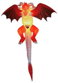 Inflatable 5 Foot Flying Dragon Decoration -Halloween Decoration Store inflatable 5 ft flying dragon decoration alt 2