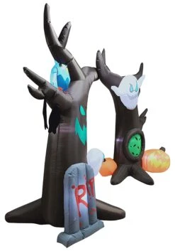 Inflatable 8FT Scary Tree Archway Decoration -Halloween Decoration Store inflatable 8 ft scary tree archway alt 2