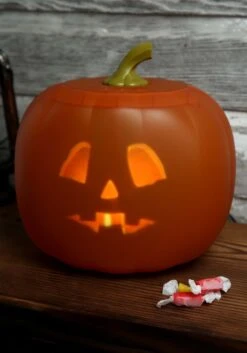 Jabberin' Jack Talking Pumpkin Prop -Halloween Decoration Store jabberin jack talking pumpkin prop alt 5