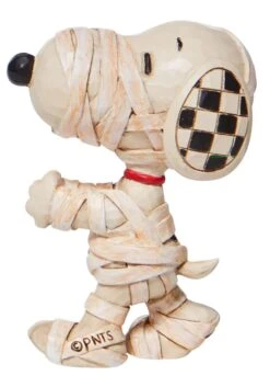 Snoopy As Mummy Jim Shore Mini Figurine -Halloween Decoration Store jim shore mini snoopy as mummy figuirine alt 1