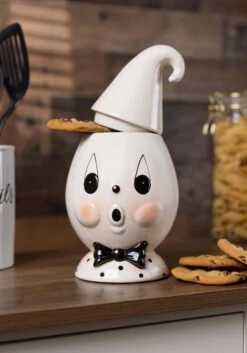 Johanna Parker Ghost Boo Cookie Jar Decoration -Halloween Decoration Store johanna parker ghost boo cookie jar alt 2