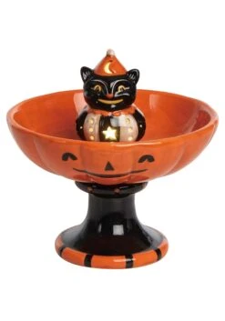 Magnetic Bowl With Light Up Cat Icon By Johanna Parker